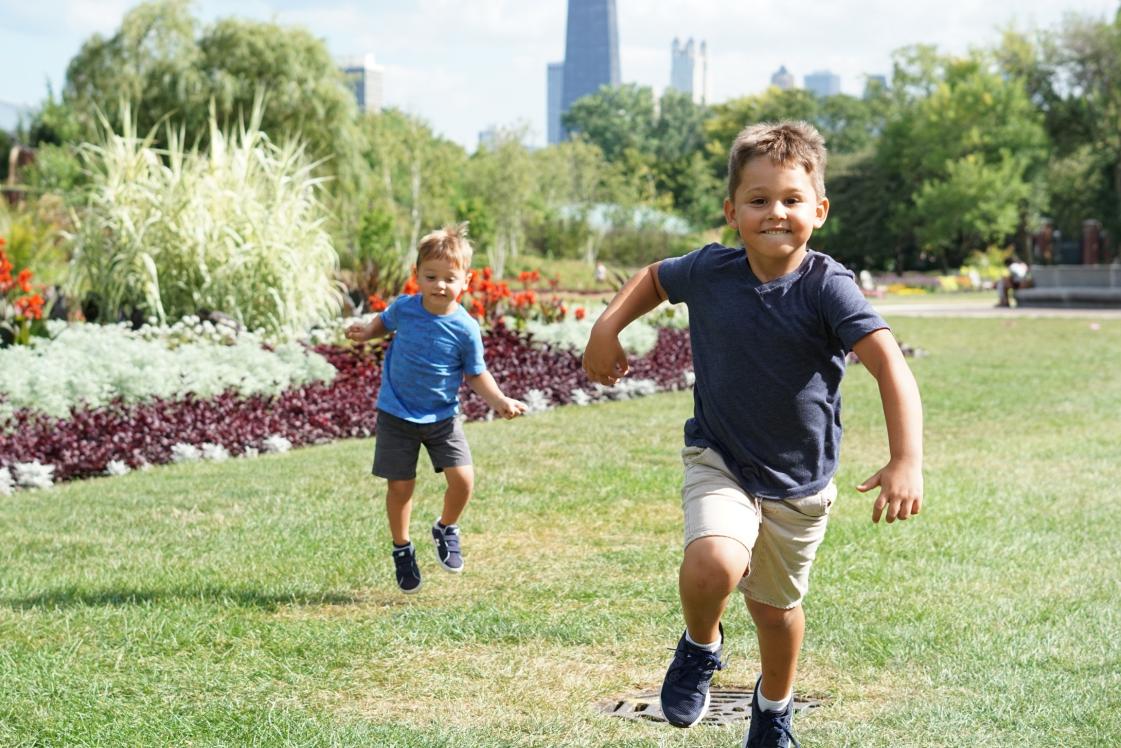 Kids Running